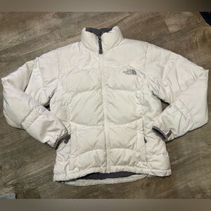 The North Face white Puffer Jacket